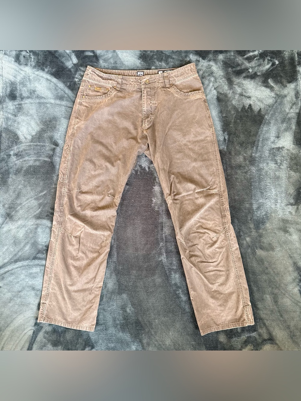 Kühl Revolvr Pants Men’s 36x32 Vintage Patina Dye Lightweight Hiking Travel